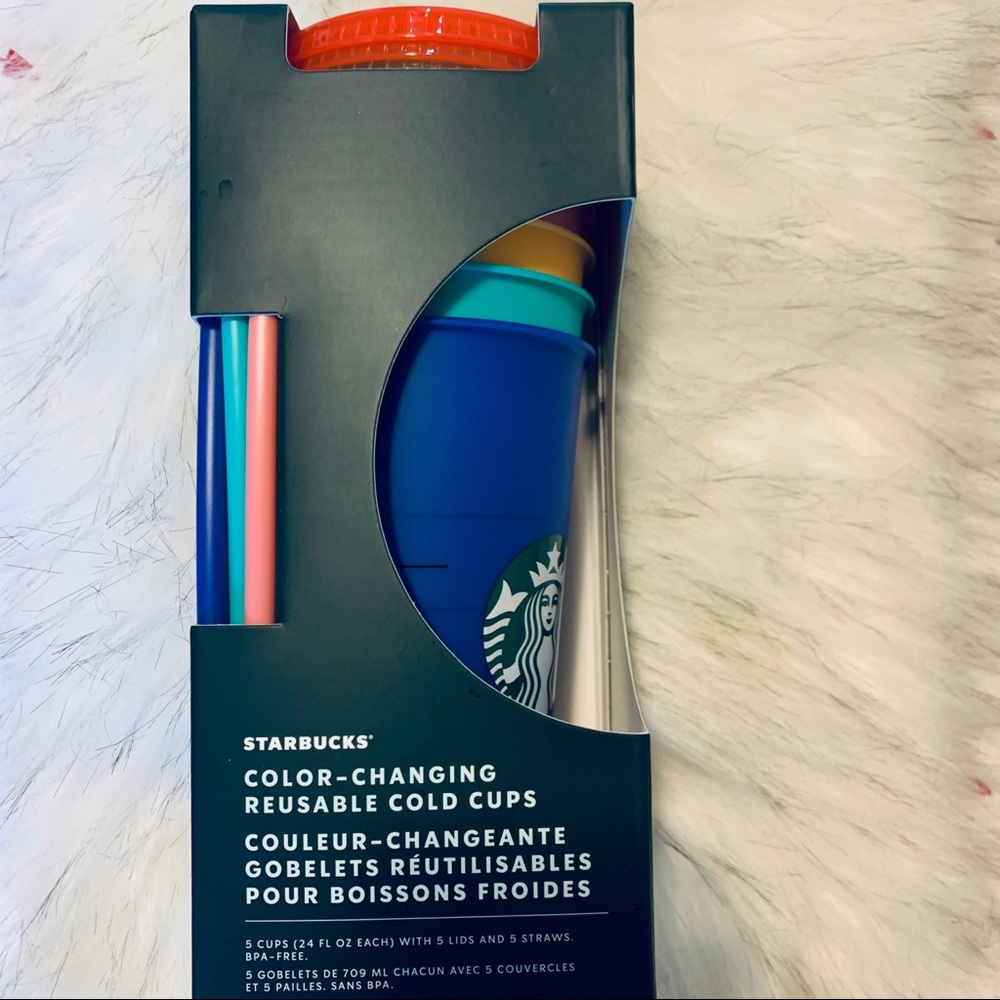 Starbucks color change limited edition cups